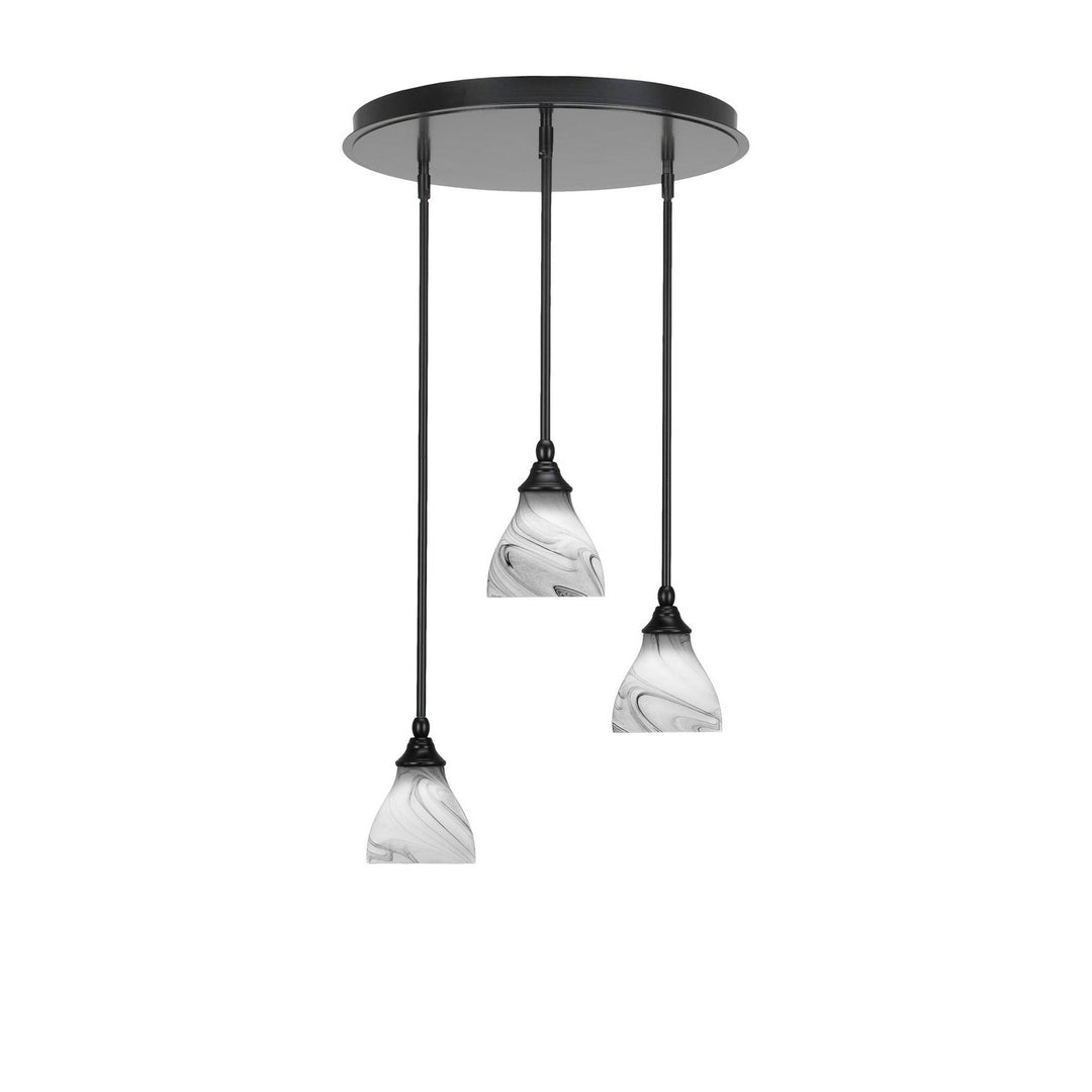 Toltec Empire 2183-mb-4769 Pendant Light - Matte Black