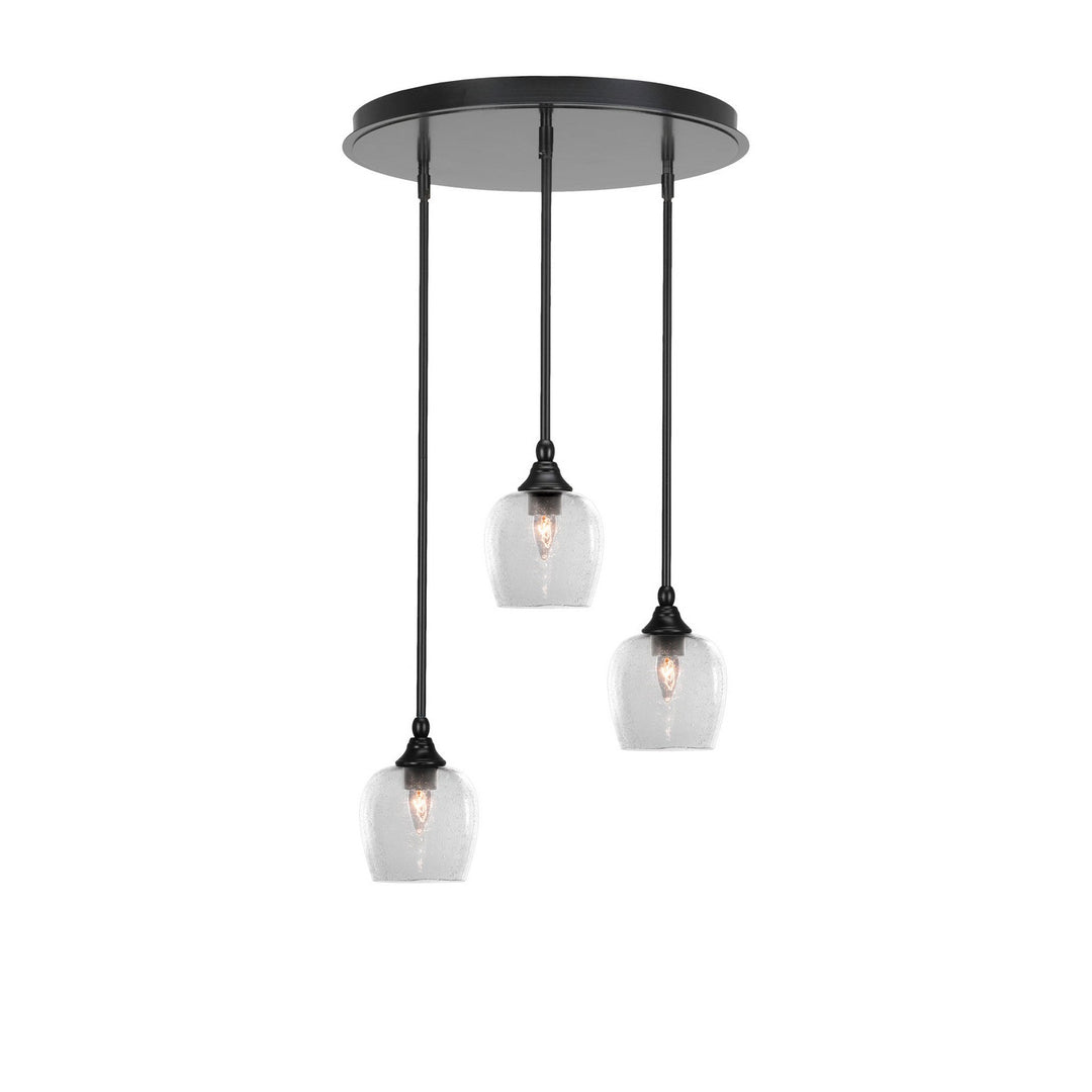 Toltec Empire 2183-mb-4810 Pendant Light - Matte Black