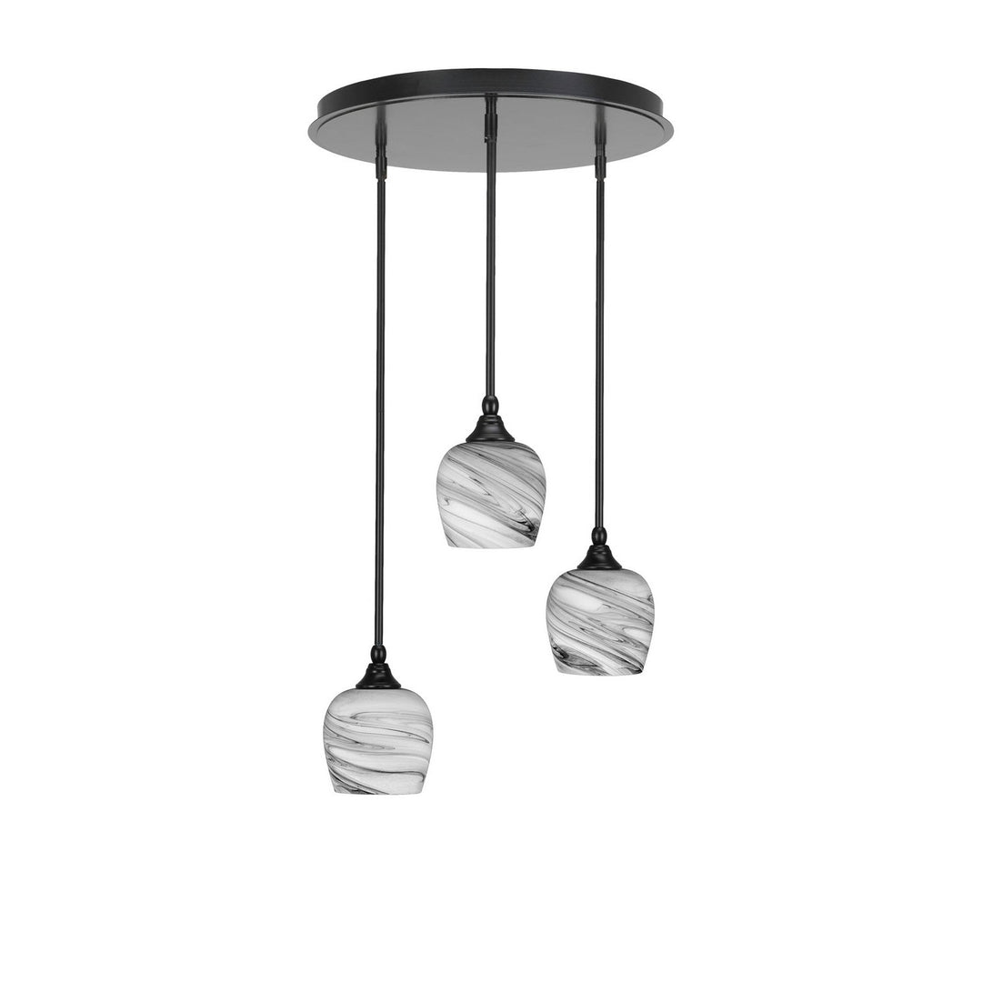 Toltec Empire 2183-mb-4819 Pendant Light - Matte Black