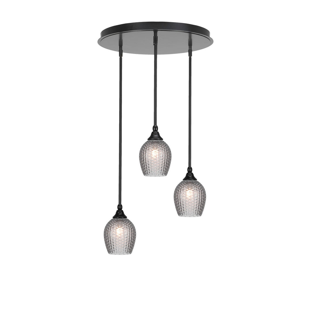 Toltec Empire 2183-mb-4902 Pendant Light - Matte Black