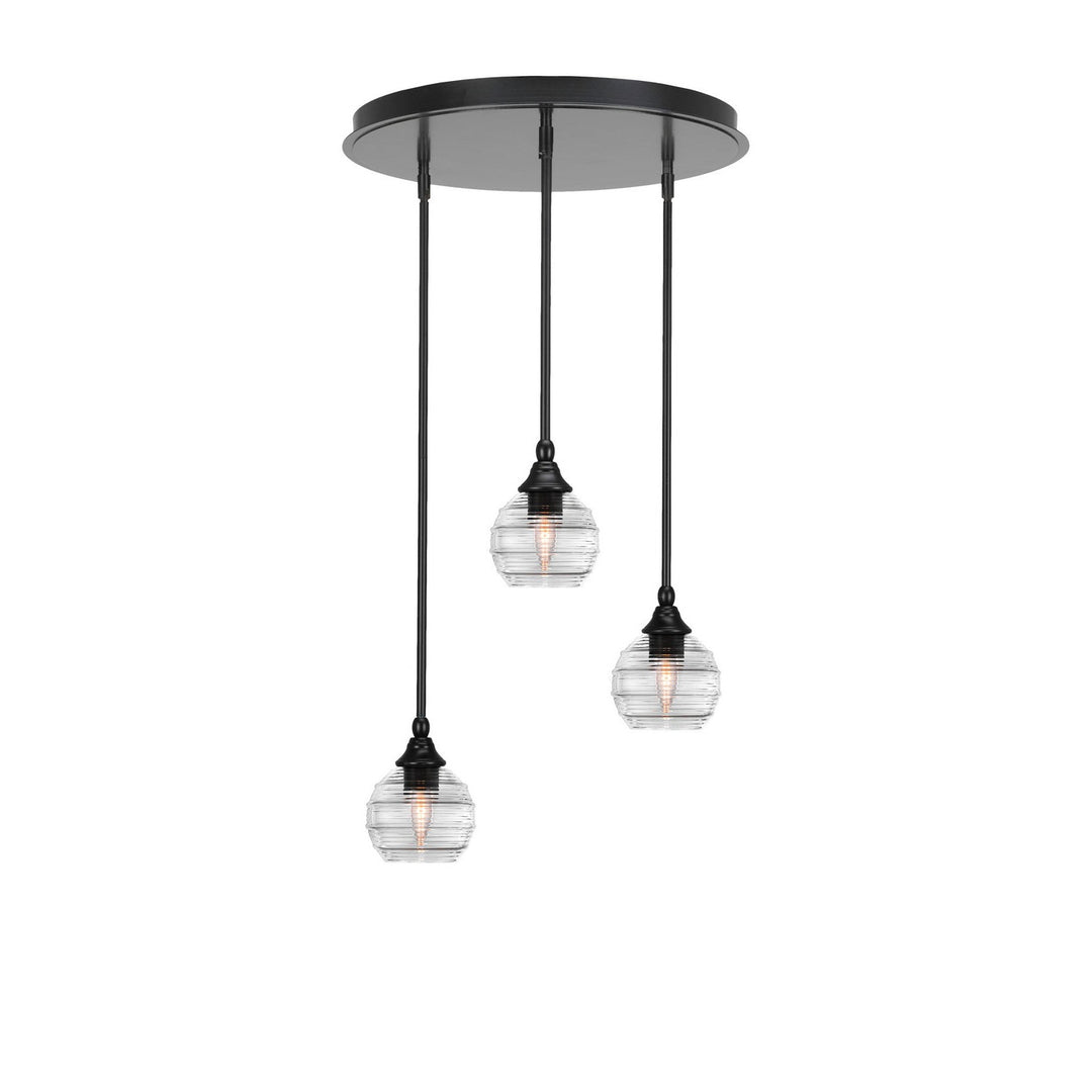 Toltec Empire 2183-mb-5110 Pendant Light - Matte Black