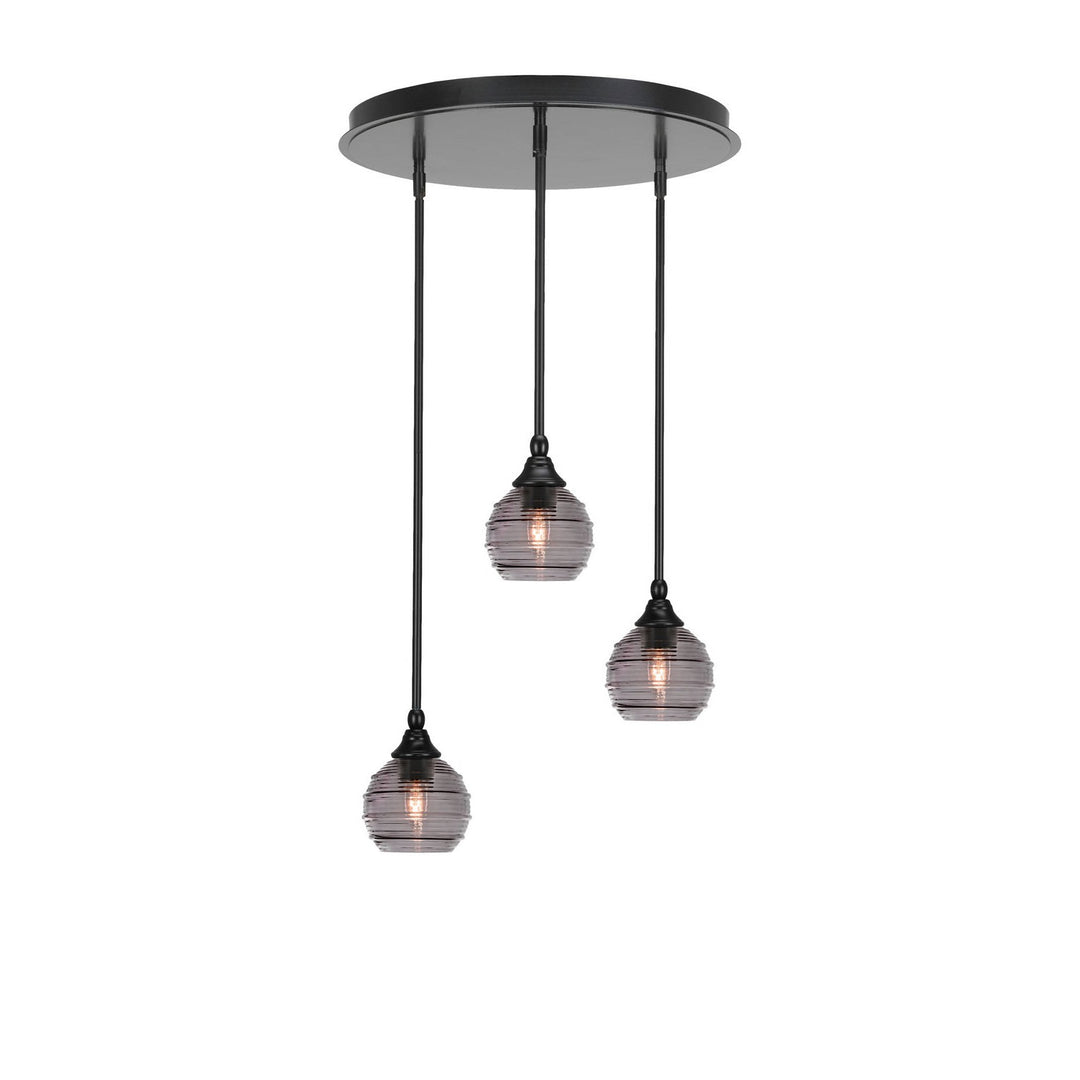 Toltec Empire 2183-mb-5112 Pendant Light - Matte Black
