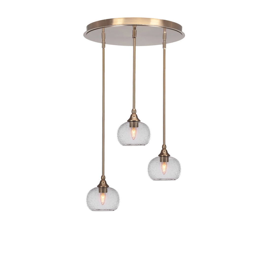 Toltec Empire 2183-nab-202 Pendant Light - New Age Brass