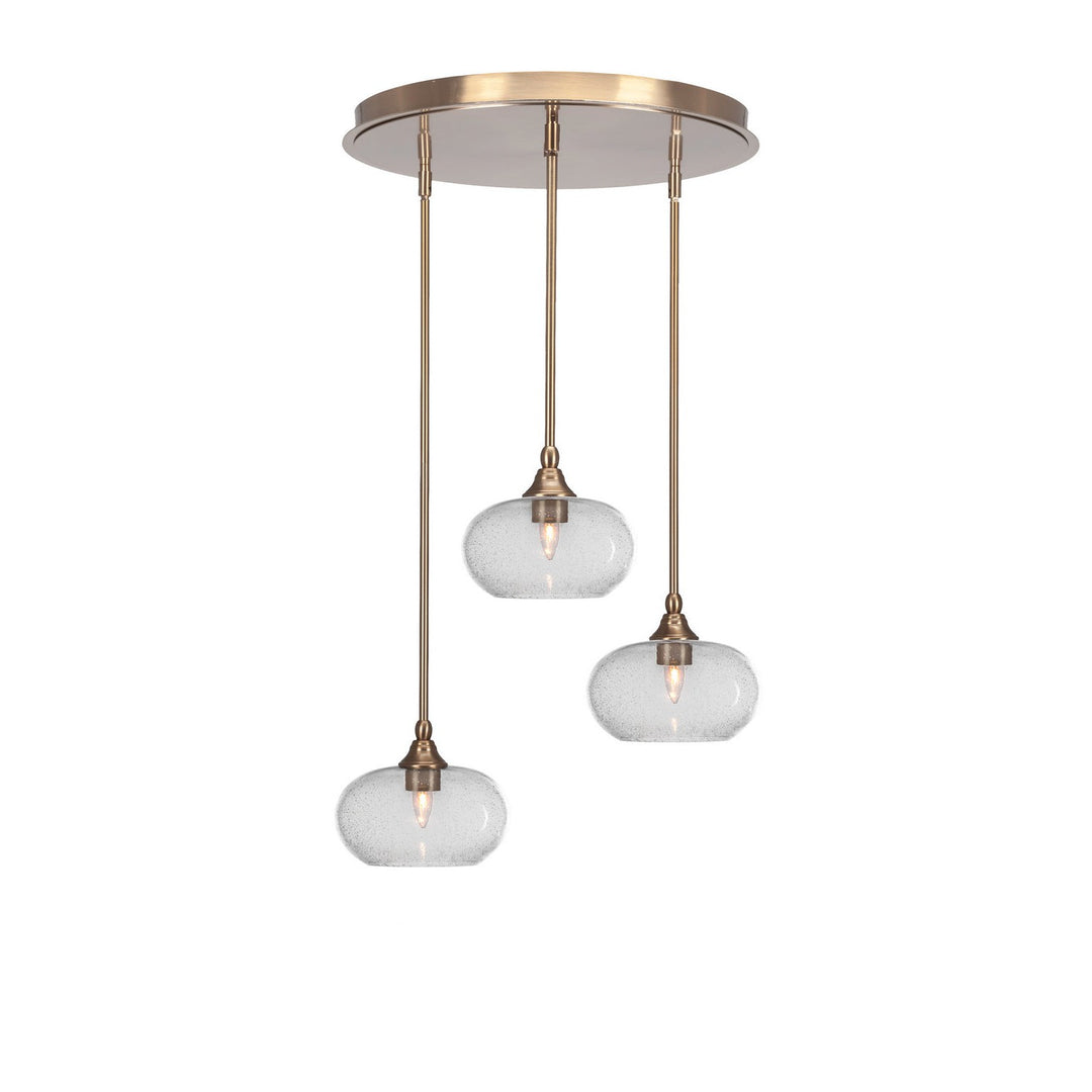 Toltec Empire 2183-nab-204 Pendant Light - New Age Brass