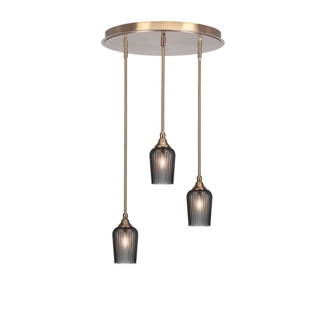 Toltec Empire 2183-nab-4252 Pendant Light - New Age Brass