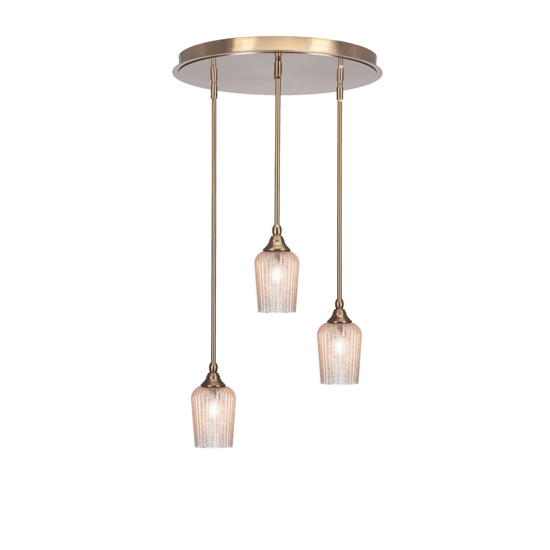 Toltec Empire 2183-nab-4253 Pendant Light - New Age Brass