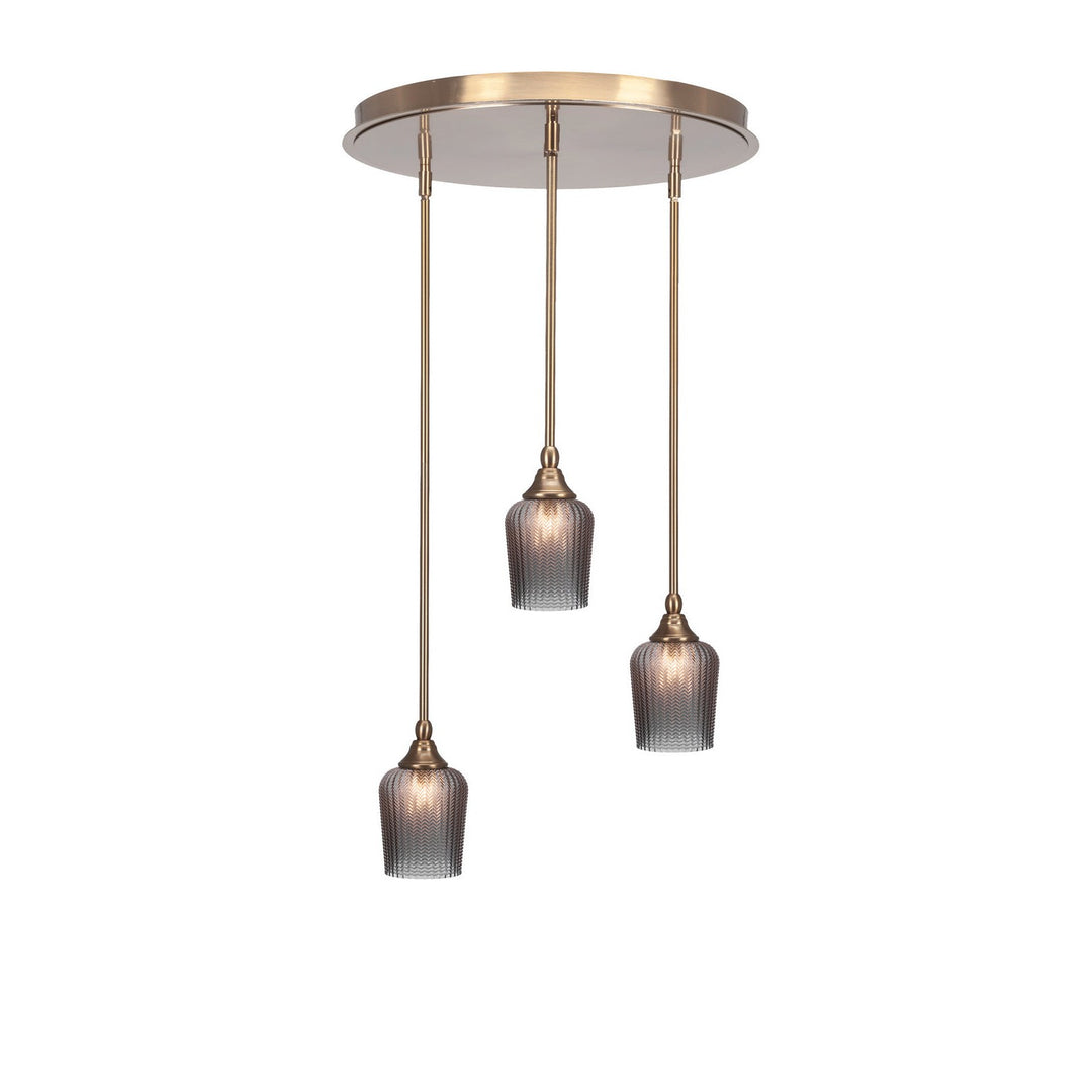 Toltec Empire 2183-nab-4282 Pendant Light - New Age Brass