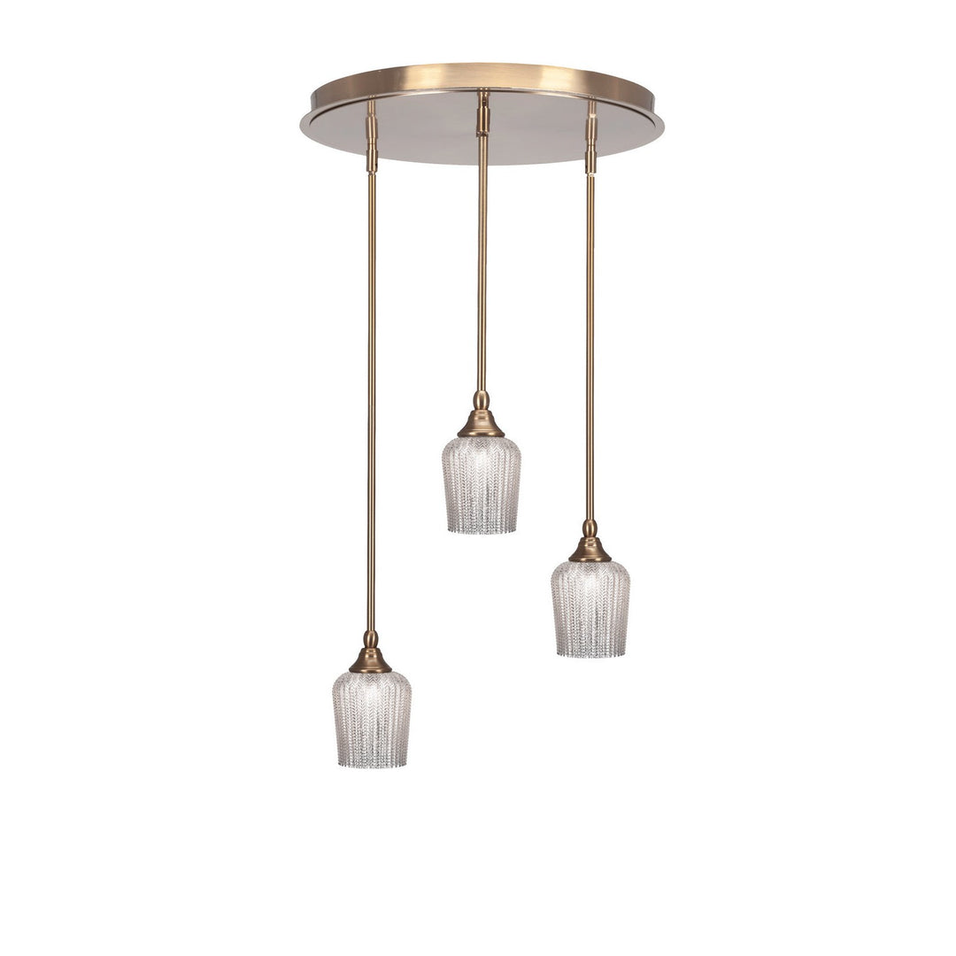 Toltec Empire 2183-nab-4283 Pendant Light - New Age Brass