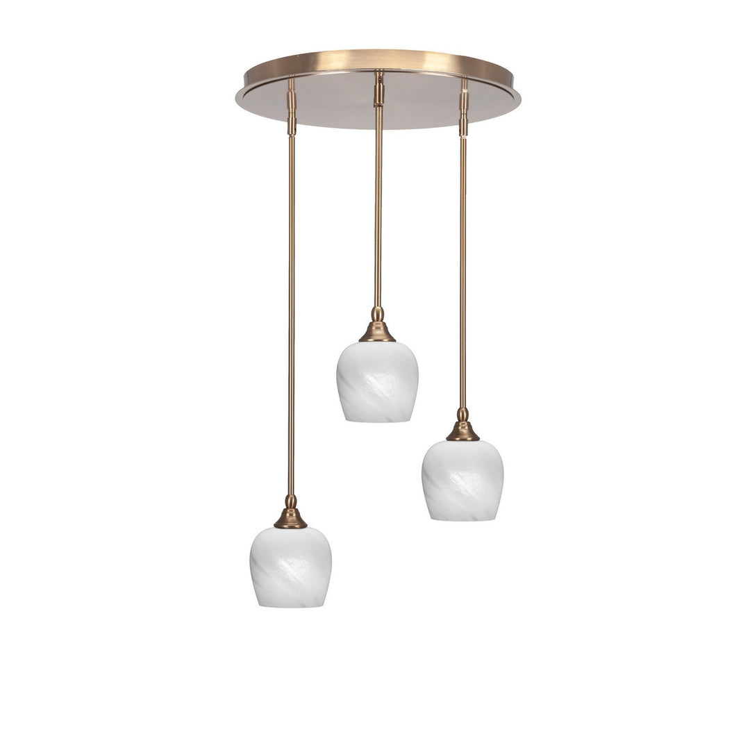 Toltec Empire 2183-nab-4811 Pendant Light - New Age Brass