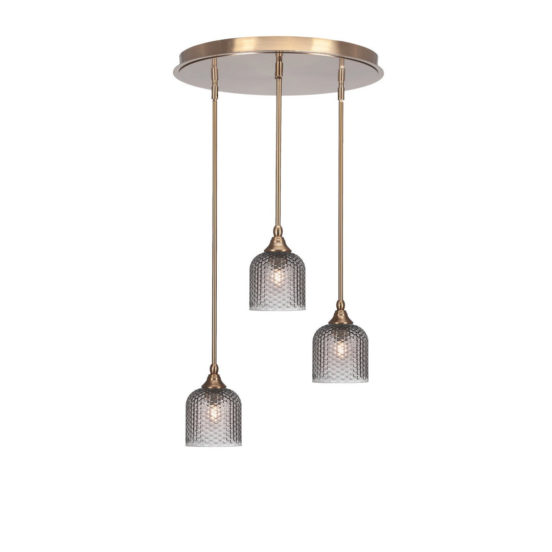 Toltec Empire 2183-nab-4912 Pendant Light - New Age Brass