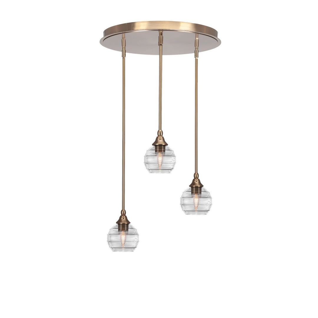 Toltec Empire 2183-nab-5110 Pendant Light - New Age Brass
