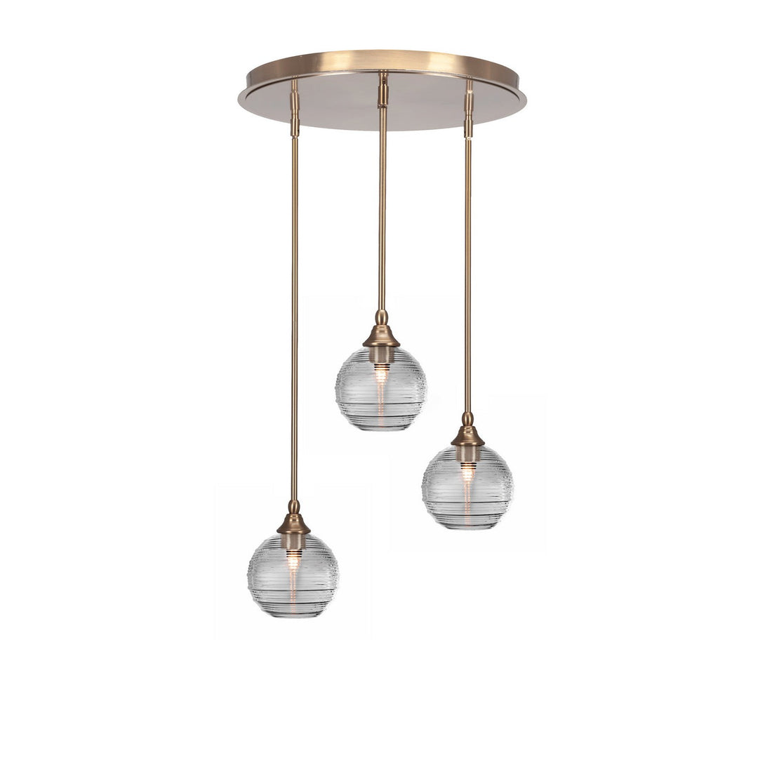Toltec Empire 2183-nab-5120 Pendant Light - New Age Brass