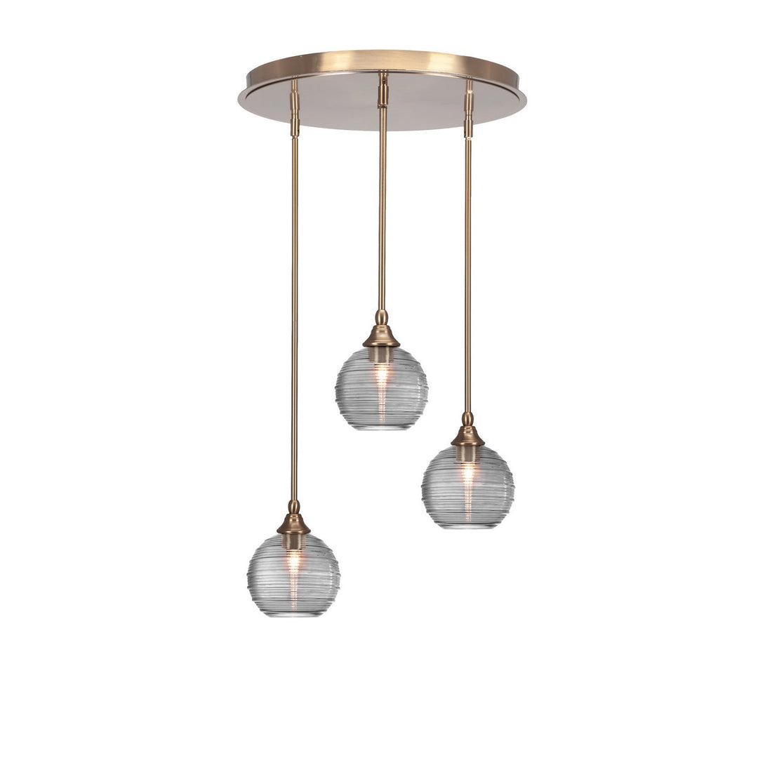 Toltec Empire 2183-nab-5122 Pendant Light - New Age Brass