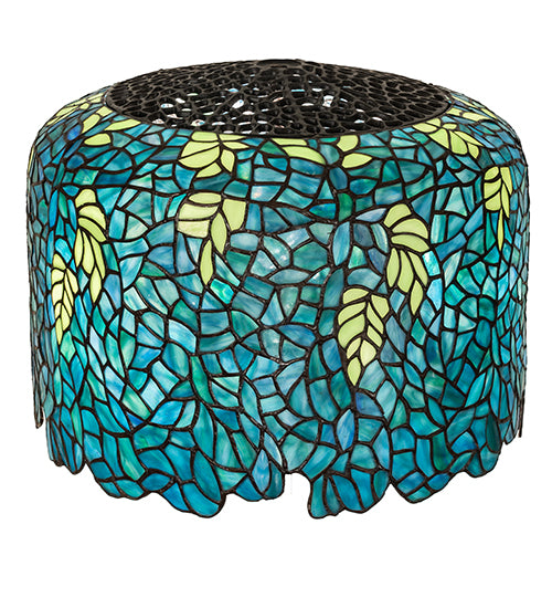 Meyda Tiffany Lighting 118687 Tiffany Wisteria Shade Lamp Shade Multicolored