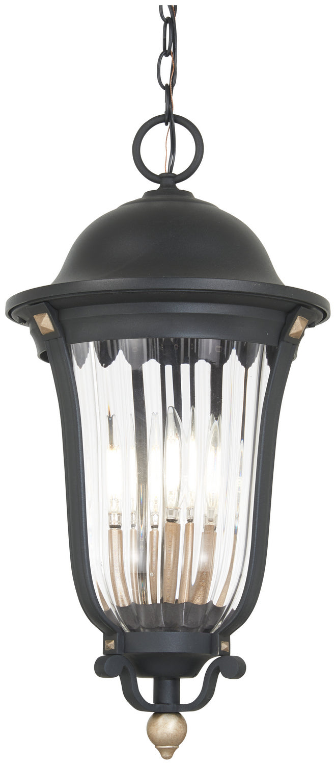 Minka-Lavery Lighting 73237-738 Peale Street Four Light Outdoor Chain Hung Outdoor Bronze / Dark