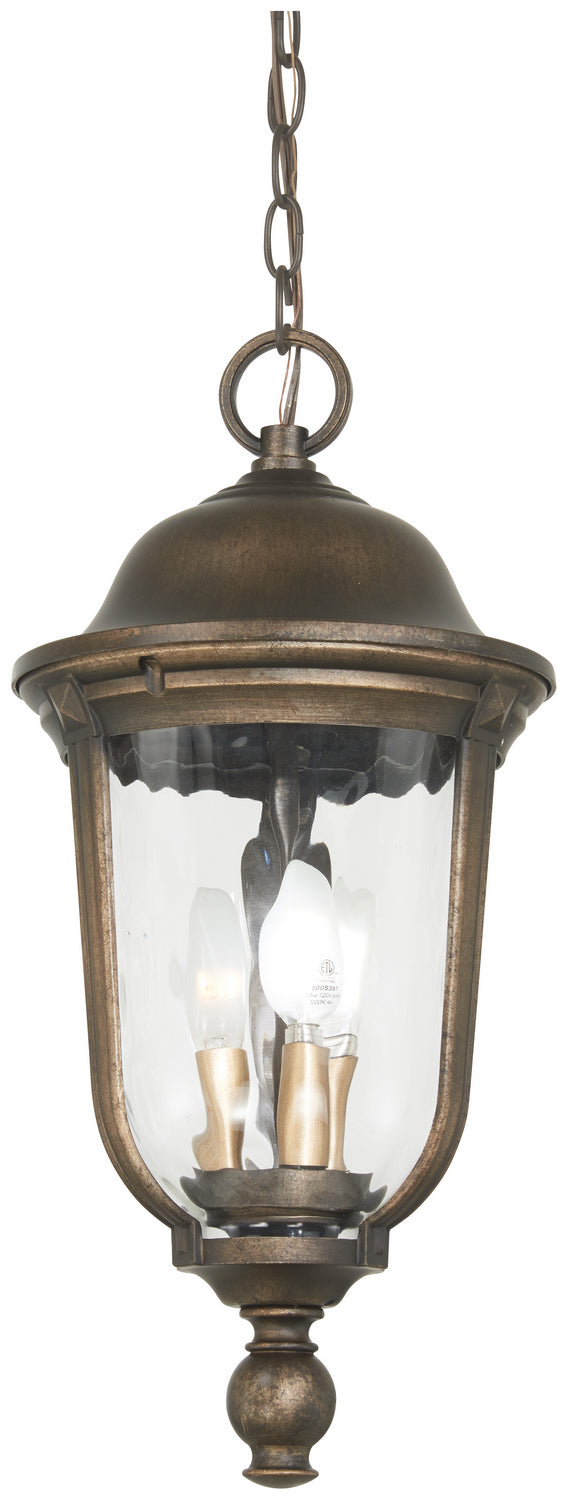 Minka-Lavery Lighting 73246-748 Havenwood Three Light Outdoor Chain Hung Outdoor Bronze / Dark