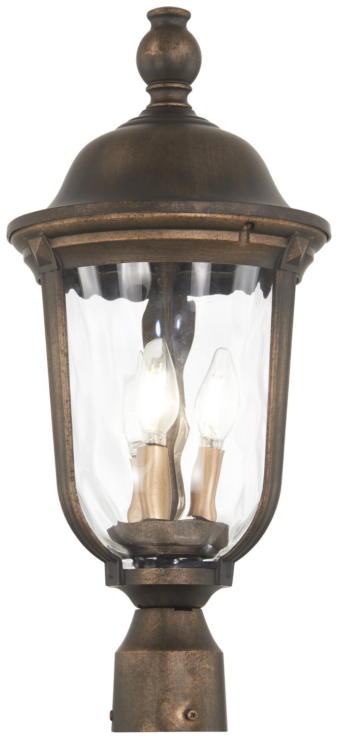 Minka-Lavery Lighting 73248-748 Havenwood Three Light Outdoor Post Mount Outdoor Bronze / Dark