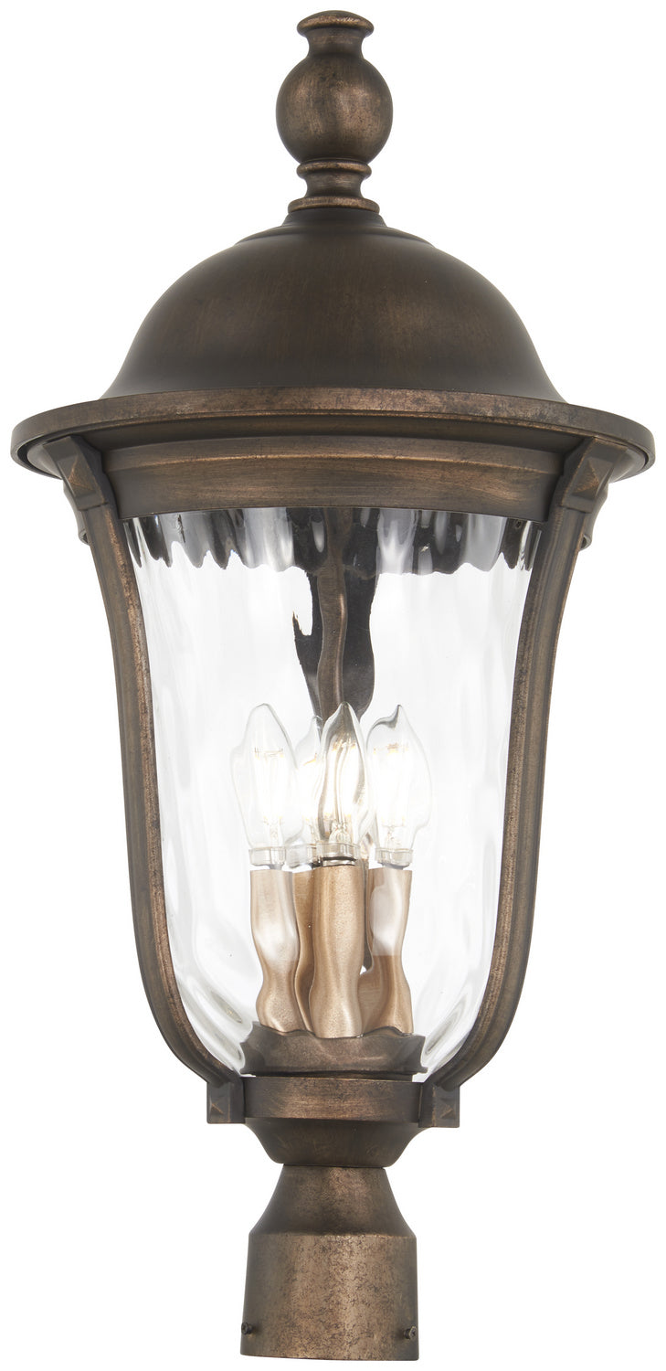 Minka-Lavery Lighting 73249-748 Havenwood Four Light Outdoor Post Mount Outdoor Bronze / Dark