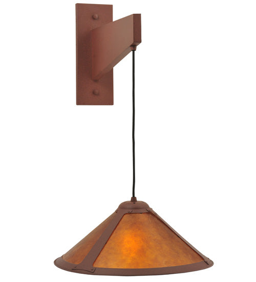 Meyda Tiffany Mission 118813 Wall Light - Rust