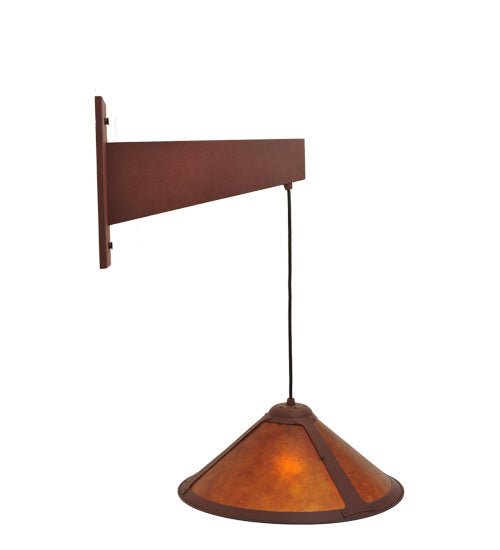 Meyda Tiffany Mission 118813 Wall Light - Rust