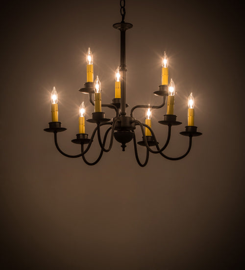 Meyda Tiffany Ean 118938 Chandelier Light - Blackwash