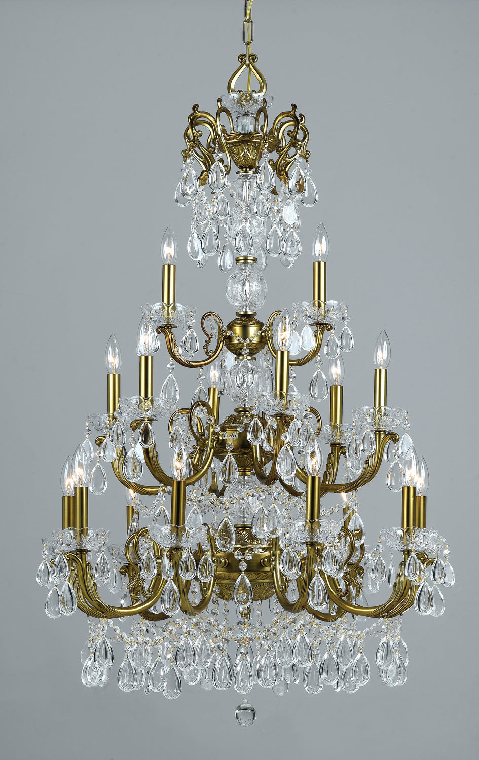 Classic Vienna Palace 69809 RNB C Chandelier Light - Renovation Brass