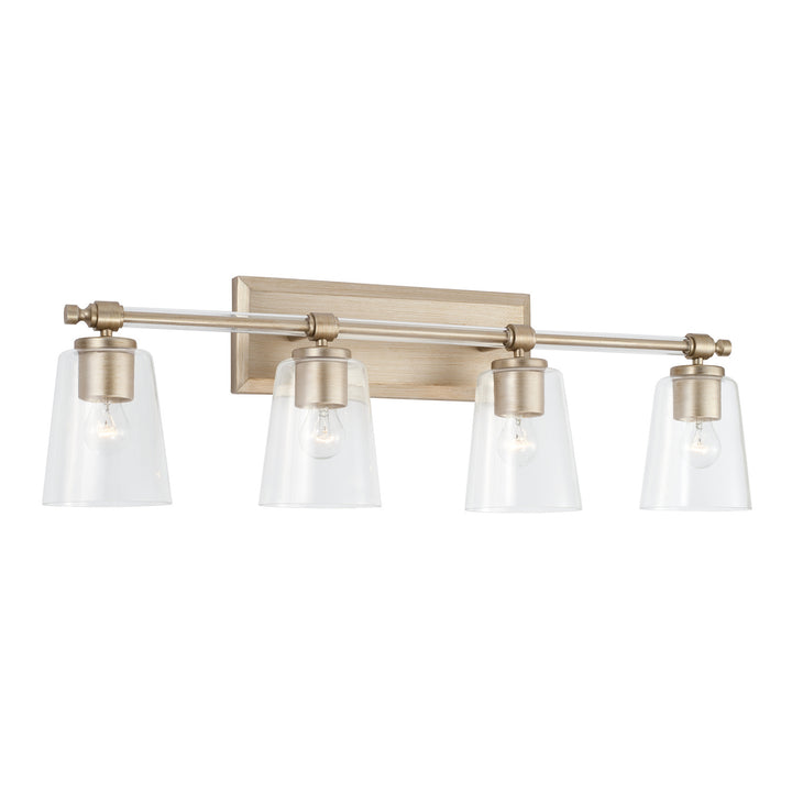 Capital Breigh 144841BS-523 Bath Vanity Light 32 in. wide - Brushed Champagne