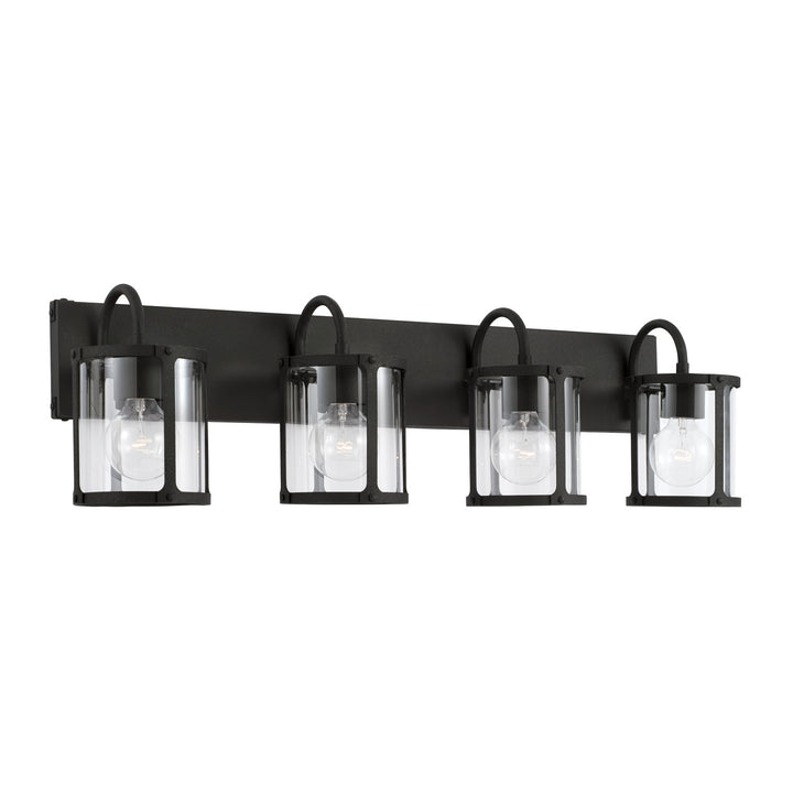 Capital Brennen 144941BI-527 Bath Vanity Light 35 in. wide - Black Iron