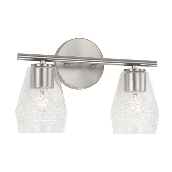 Capital Dena 145021BN-524 Bath Vanity Light 14 in. wide - Brushed Nickel