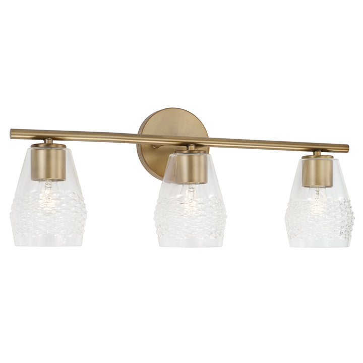 Capital Dena 145031AD-524 Bath Vanity Light 24 in. wide - Aged Brass