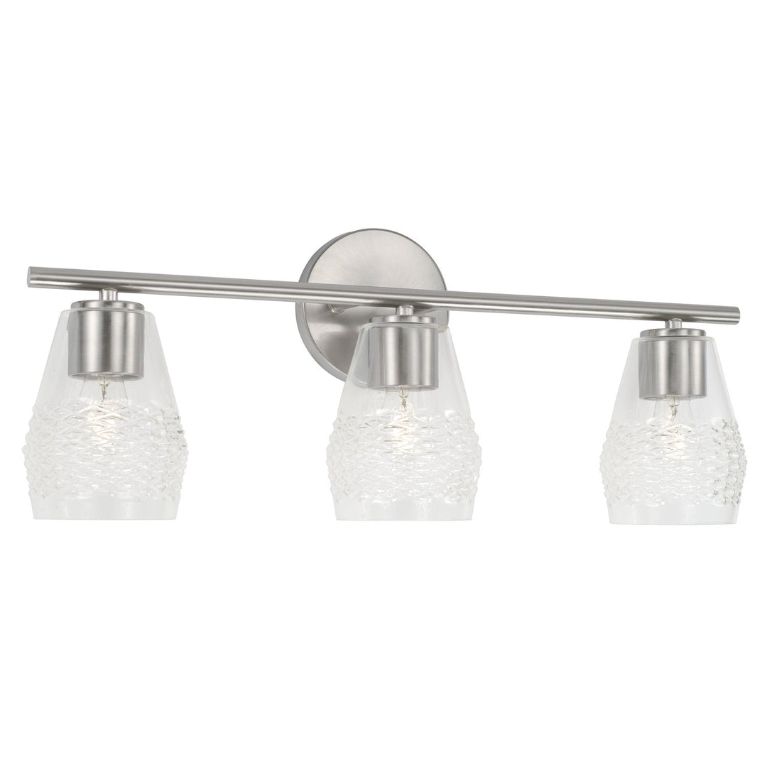 Capital Dena 145031BN-524 Bath Vanity Light 24 in. wide - Brushed Nickel