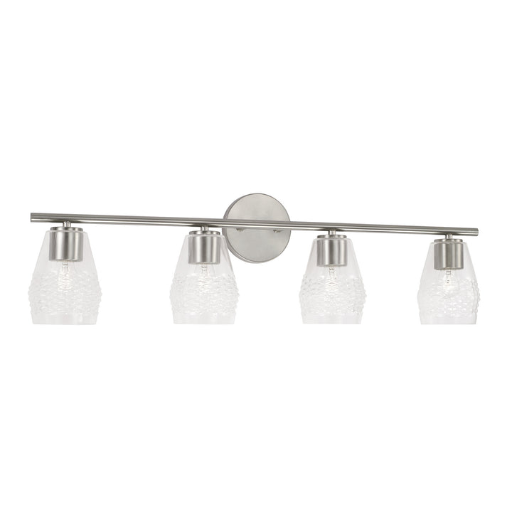 Capital Dena 145041BN-524 Bath Vanity Light 33 in. wide - Brushed Nickel