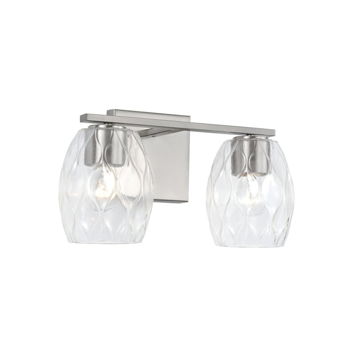 Capital Lucas 145321BN-525 Bath Vanity Light 14 in. wide - Brushed Nickel