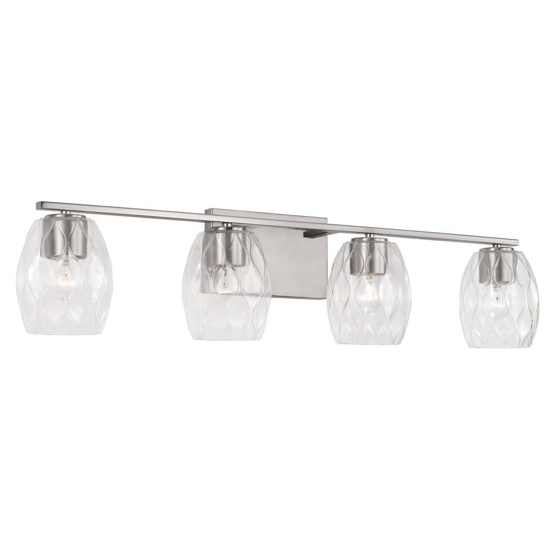 Capital Lucas 145341BN-525 Bath Vanity Light 34 in. wide - Brushed Nickel