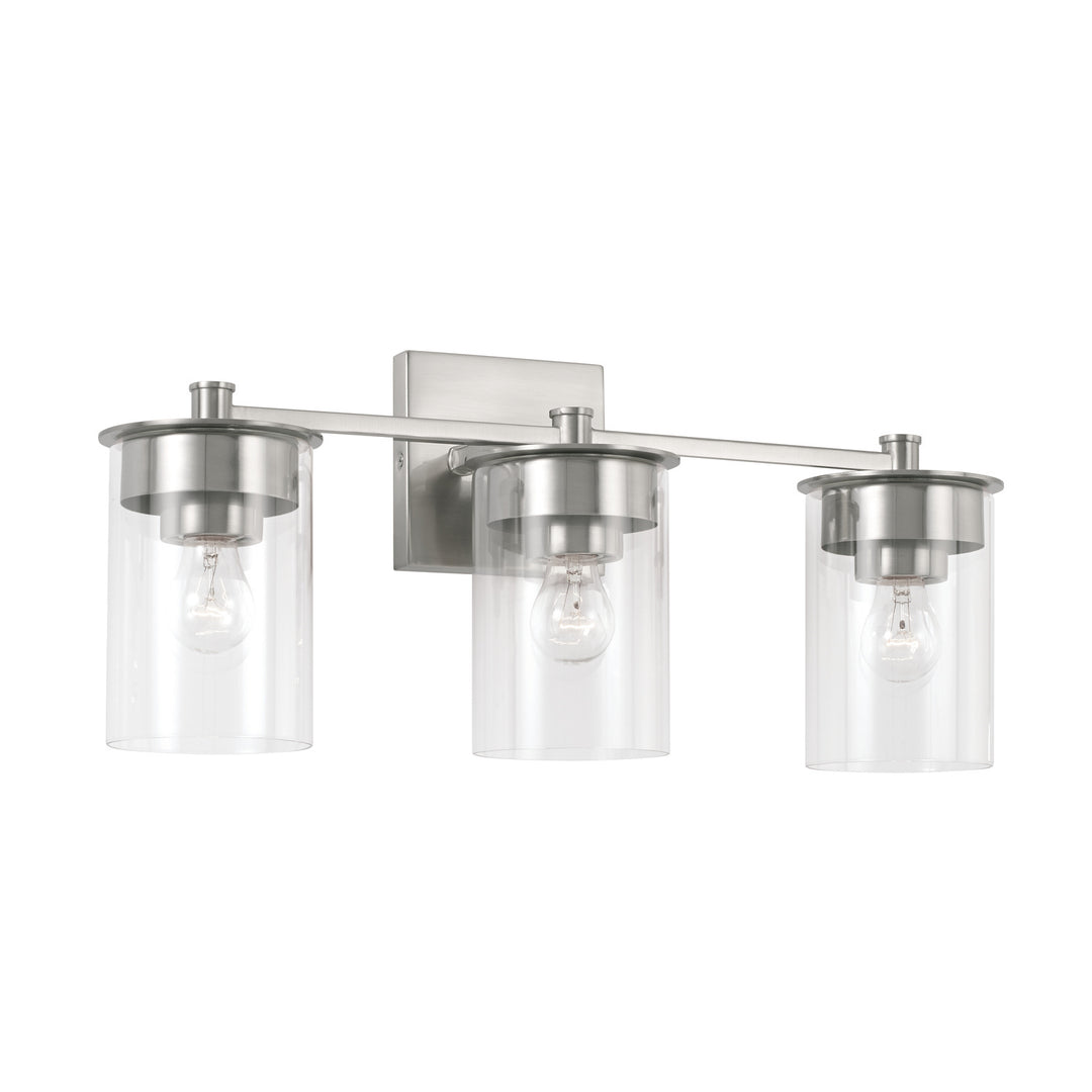 Capital Mason 146831BN-532 Bath Vanity Light 22 in. wide - Brushed Nickel