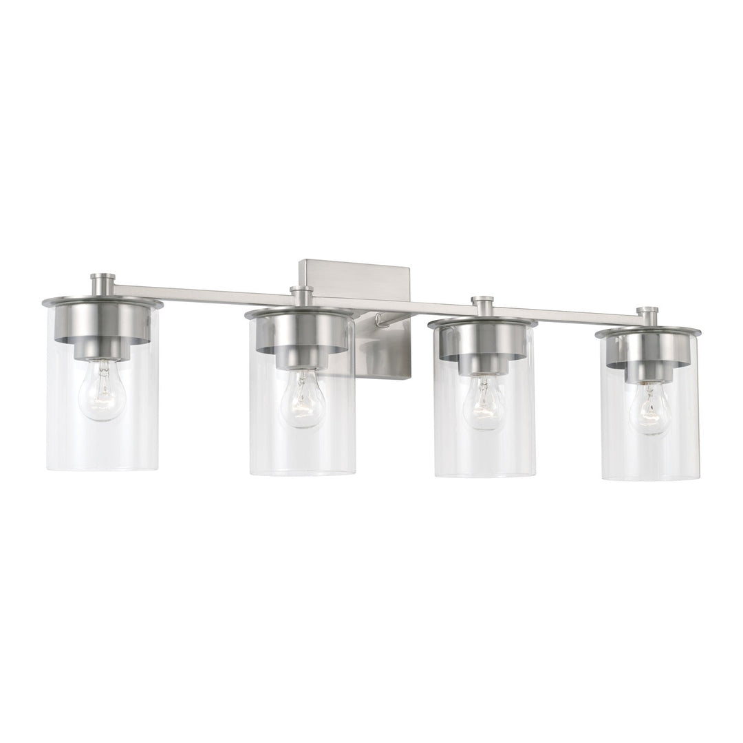 Capital Mason 146841BN-532 Bath Vanity Light 30 in. wide - Brushed Nickel