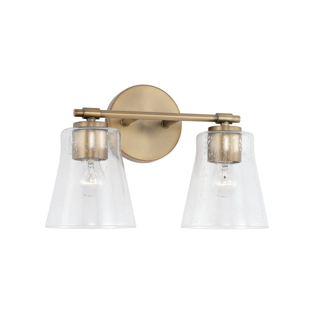 Capital Baker 146921AD-533 Bath Vanity Light 15 in. wide - Aged Brass