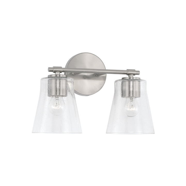 Capital Baker 146921BN-533 Bath Vanity Light 15 in. wide - Brushed Nickel