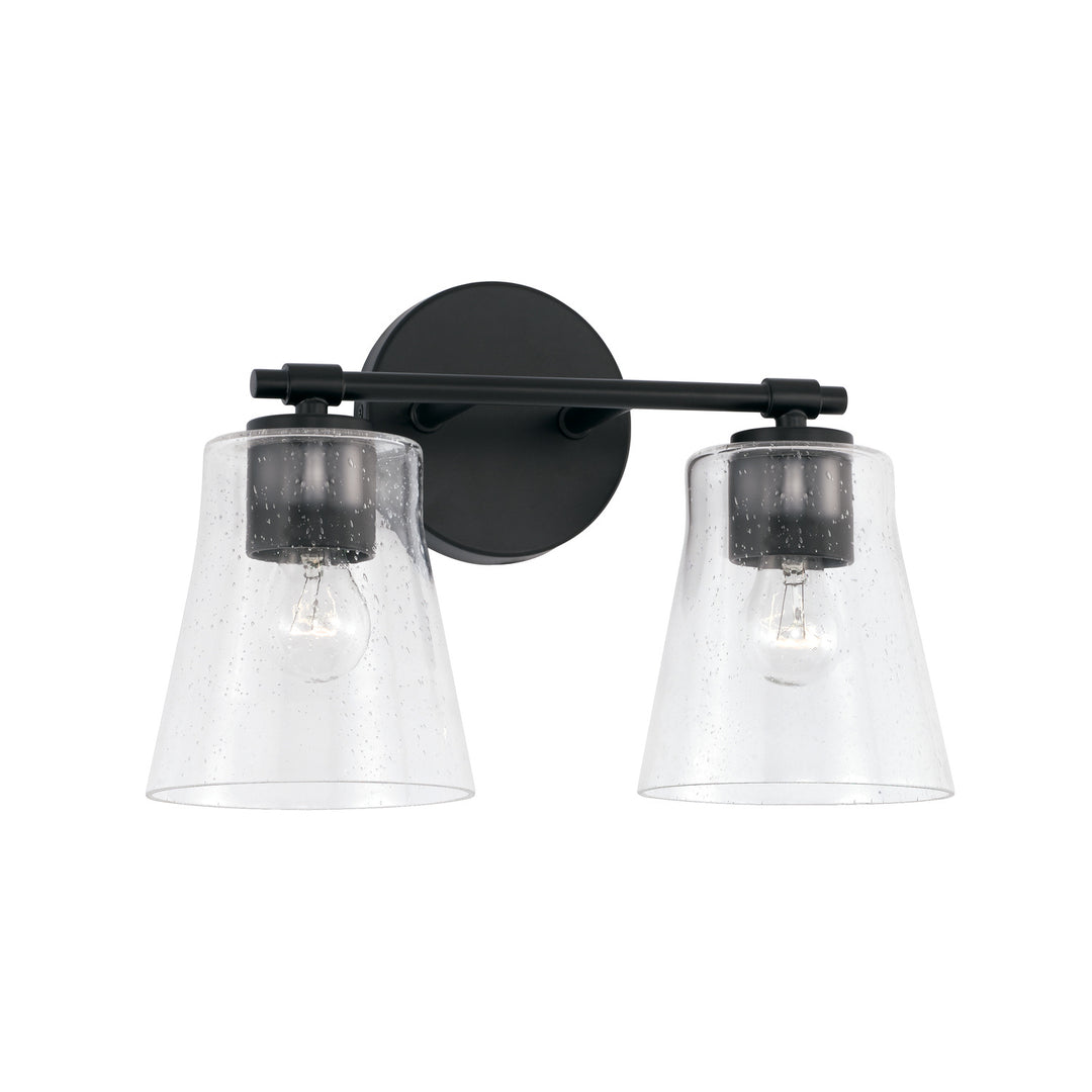 Capital Baker 146921MB-533 Bath Vanity Light 15 in. wide - Matte Black