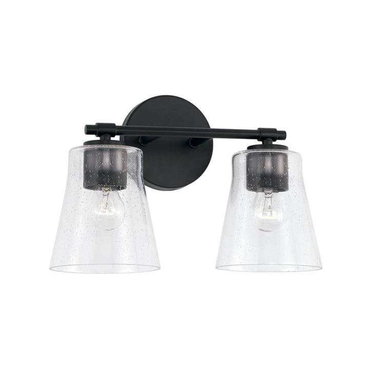 Capital Baker 146921MB-533 Bath Vanity Light 15 in. wide - Matte Black