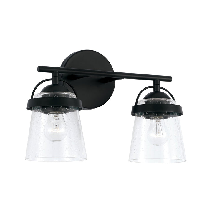 Capital Madison 147021MB-534 Bath Vanity Light 14 in. wide - Matte Black