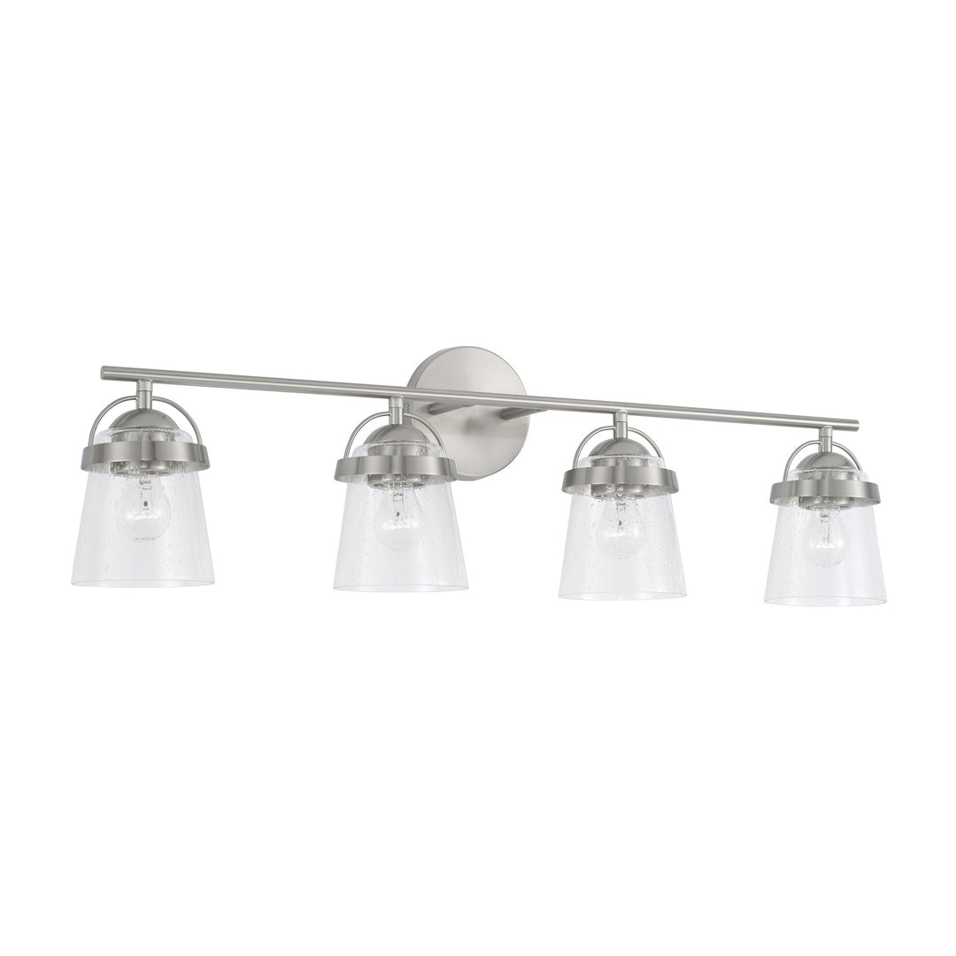 Capital Madison 147041BN-534 Bath Vanity Light 33 in. wide - Brushed Nickel