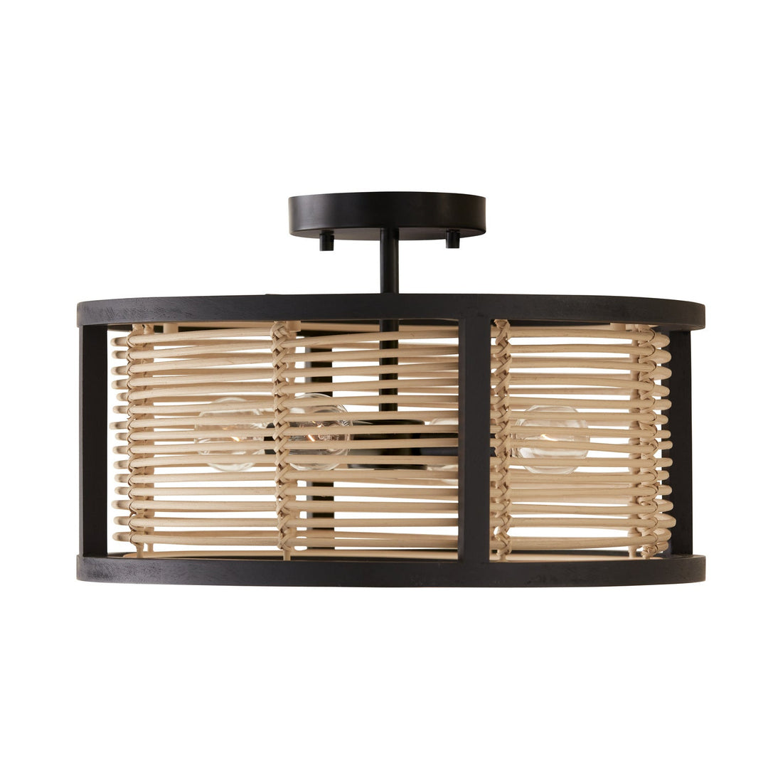 Capital Rico 244041FK Ceiling Light - Flat Black