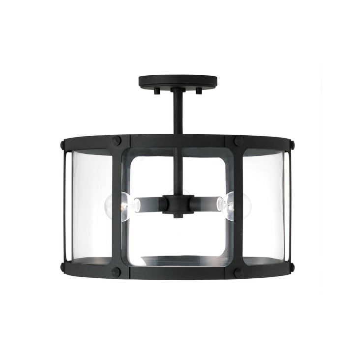 Capital Brennen 244931BI Ceiling Light - Black Iron