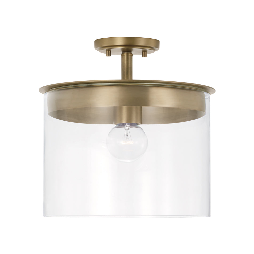 Capital Mason 246812AD Ceiling Light - Aged Brass