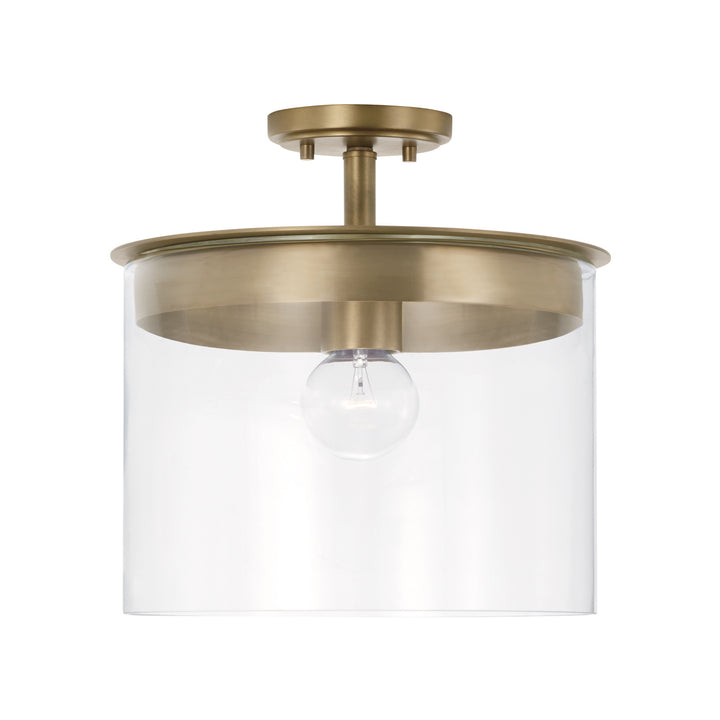 Capital Mason 246812AD Ceiling Light - Aged Brass