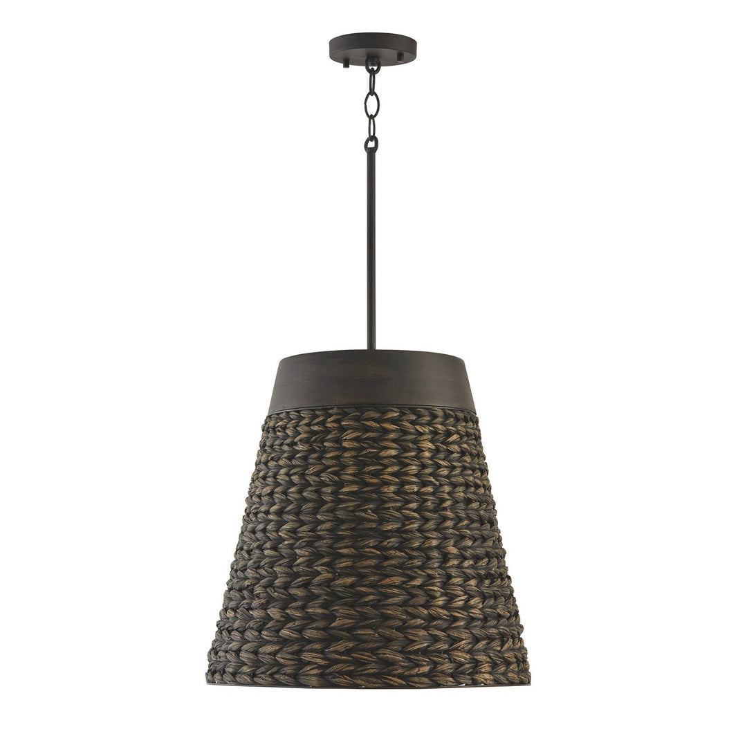 Capital Tallulah 343941CW Pendant Light - Charcoal Wash