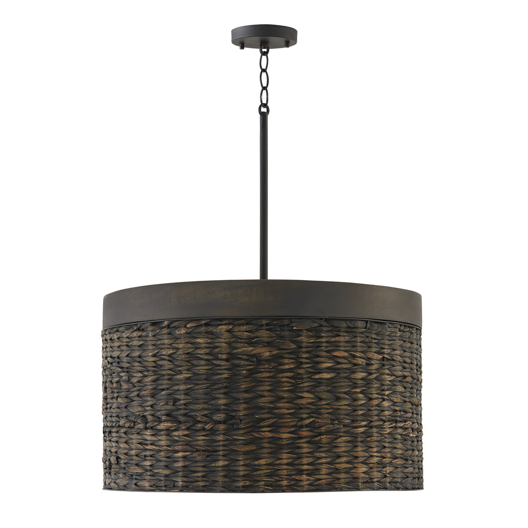 Capital Tallulah 343942CW Pendant Light - Charcoal Wash