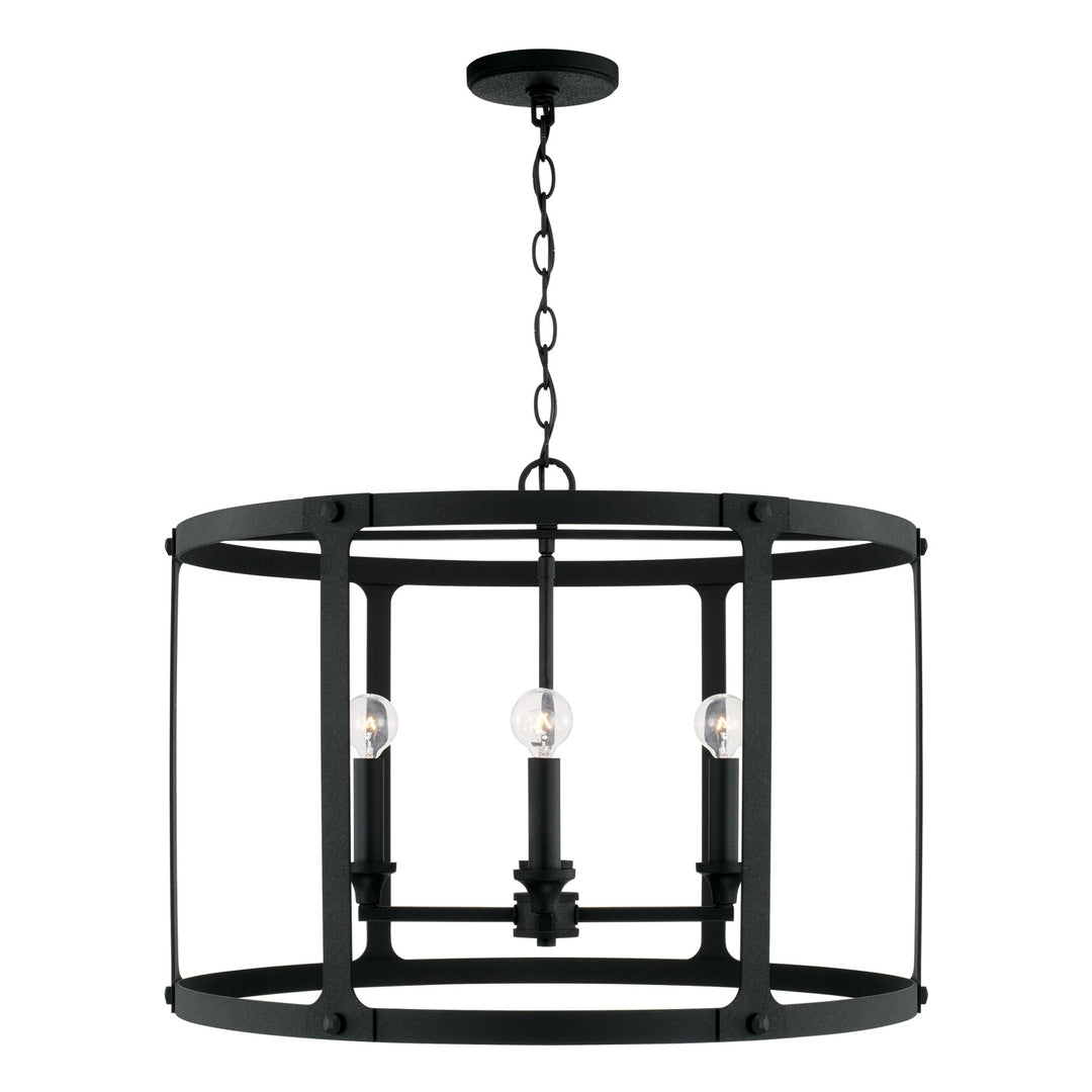 Capital Brennen 344941BI Pendant Light - Black Iron