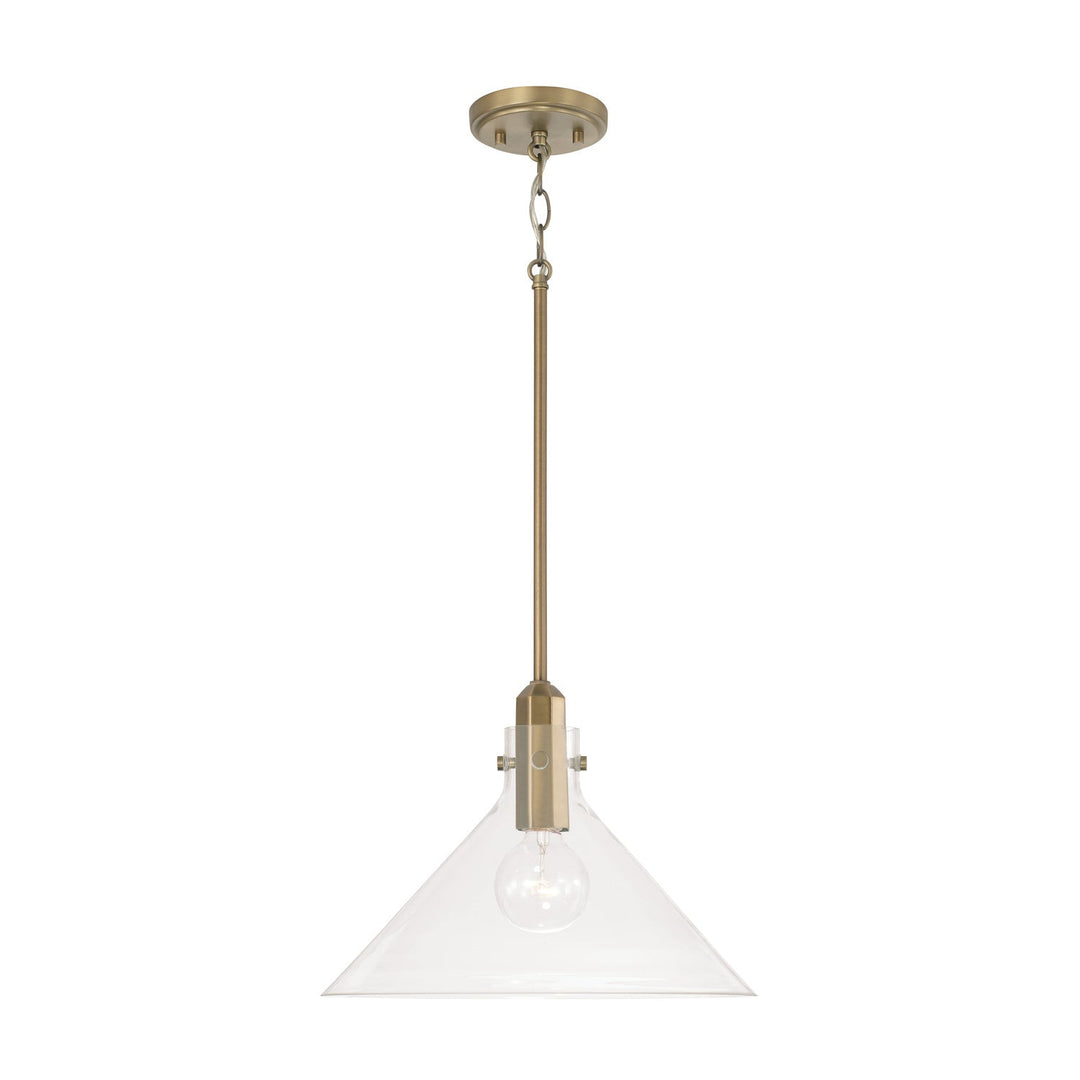 Capital Greer 345811AD Pendant Light - Aged Brass